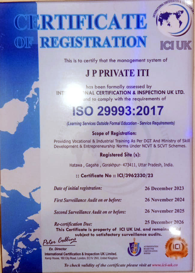 ISO Certified ITI